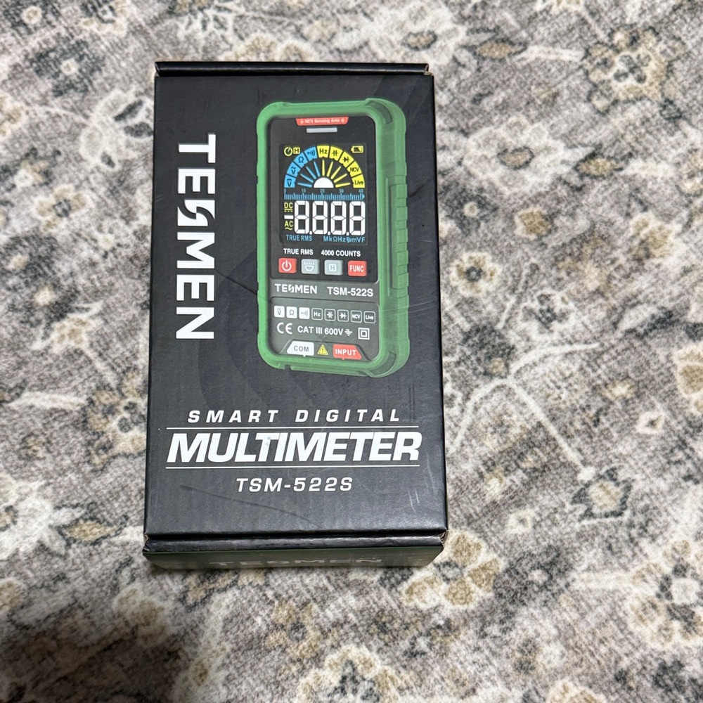 Green TE6MEN Smart Digital Multimeter TSM-522S
